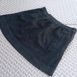 J. Crew denim miniskirt